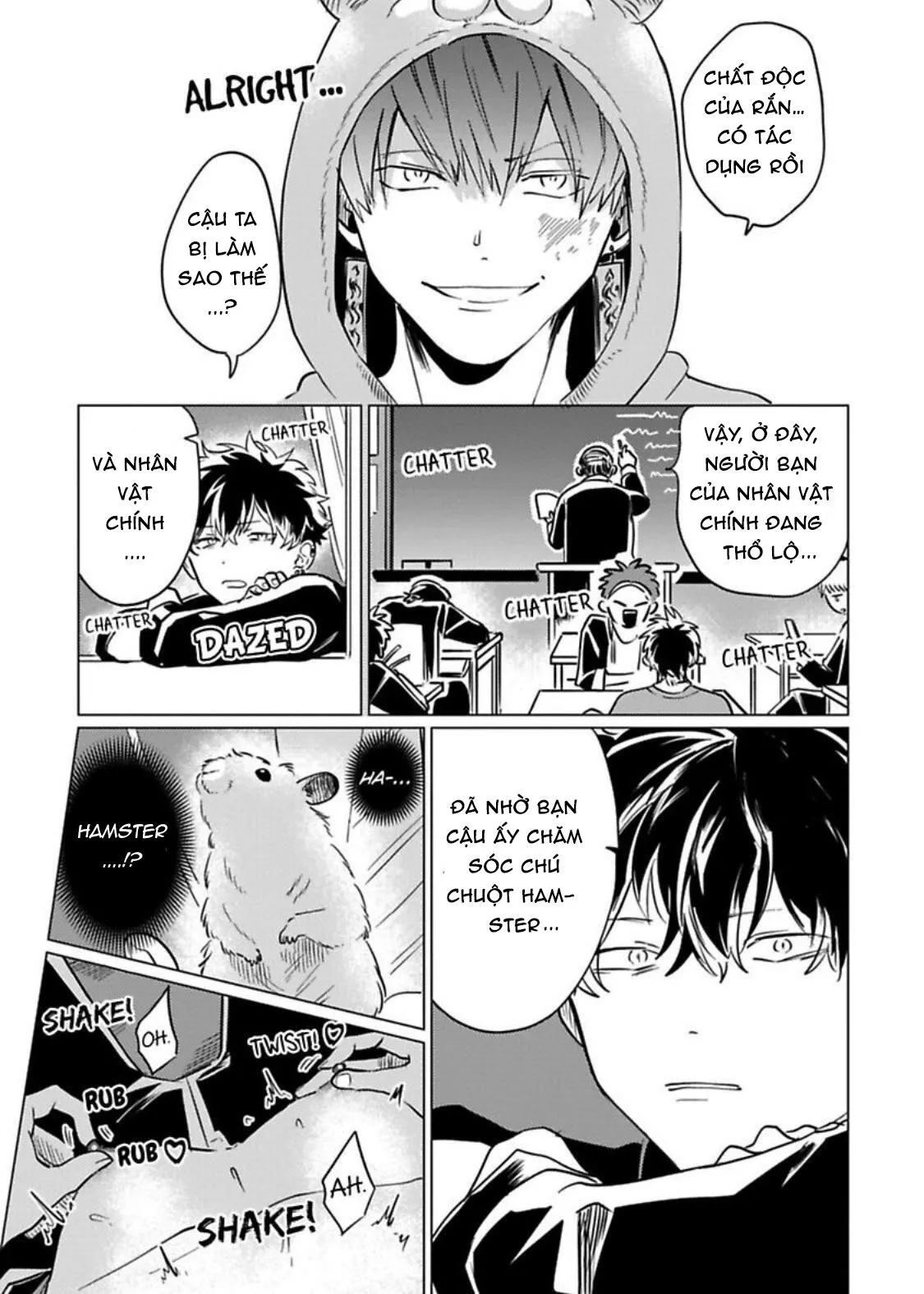 NGƯỜI CỨNG NHẤT TRƯỜNG LÀ OMEGA Á!? Chapter 2 Trang 5