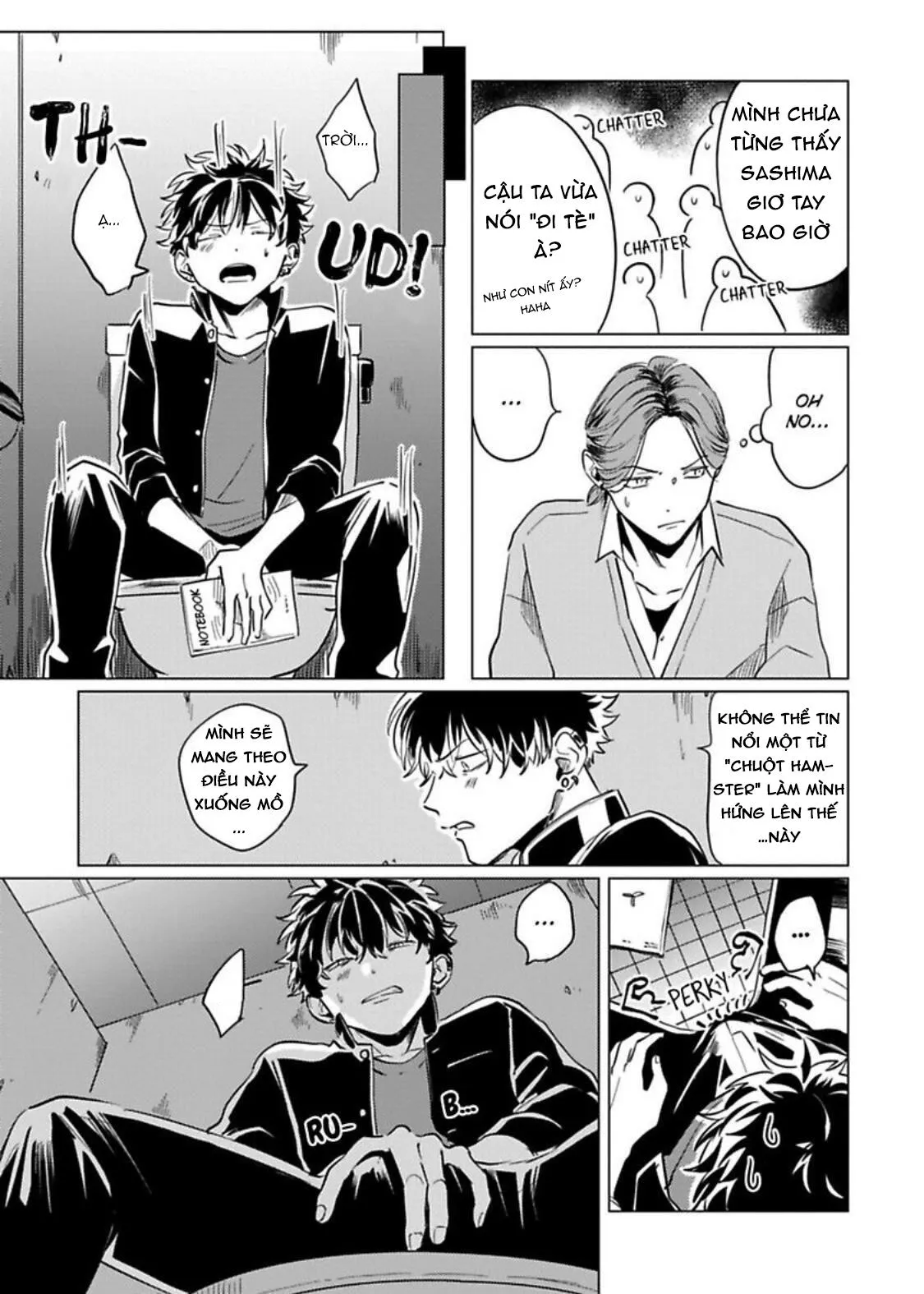 NGƯỜI CỨNG NHẤT TRƯỜNG LÀ OMEGA Á!? Chapter 2 Trang 7