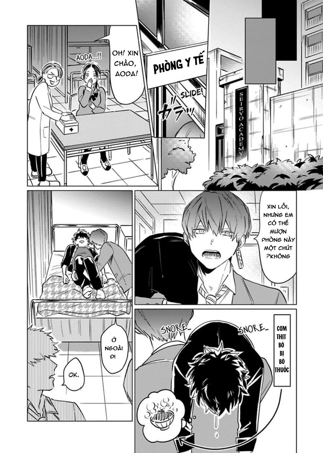 NGƯỜI CỨNG NHẤT TRƯỜNG LÀ OMEGA Á!? Chapter 2 Trang 11