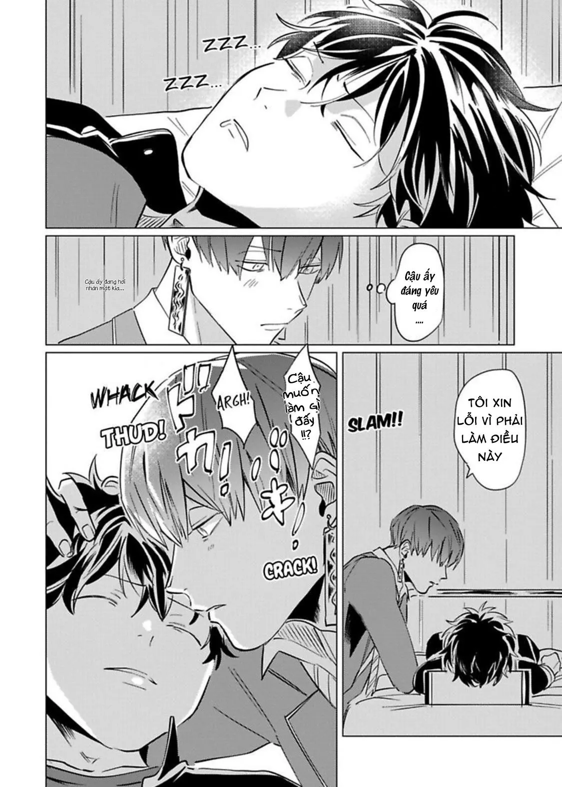 NGƯỜI CỨNG NHẤT TRƯỜNG LÀ OMEGA Á!? Chapter 2 Trang 12