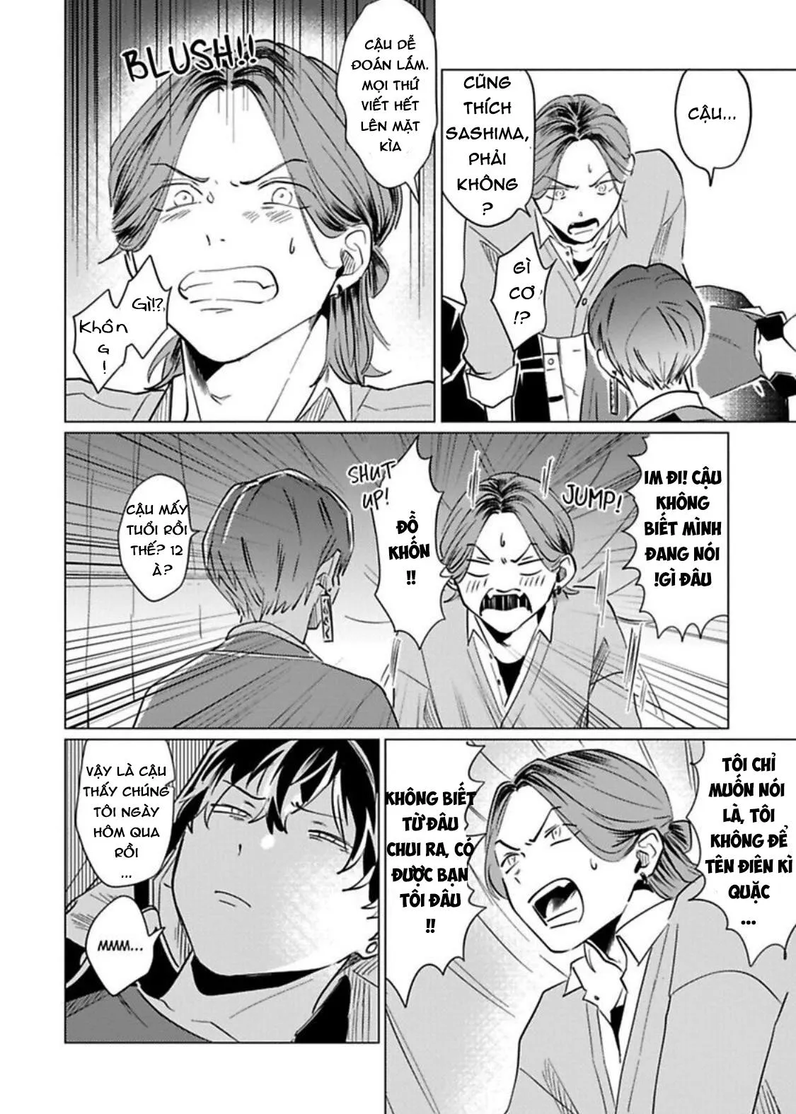 NGƯỜI CỨNG NHẤT TRƯỜNG LÀ OMEGA Á!? Chapter 2 Trang 14