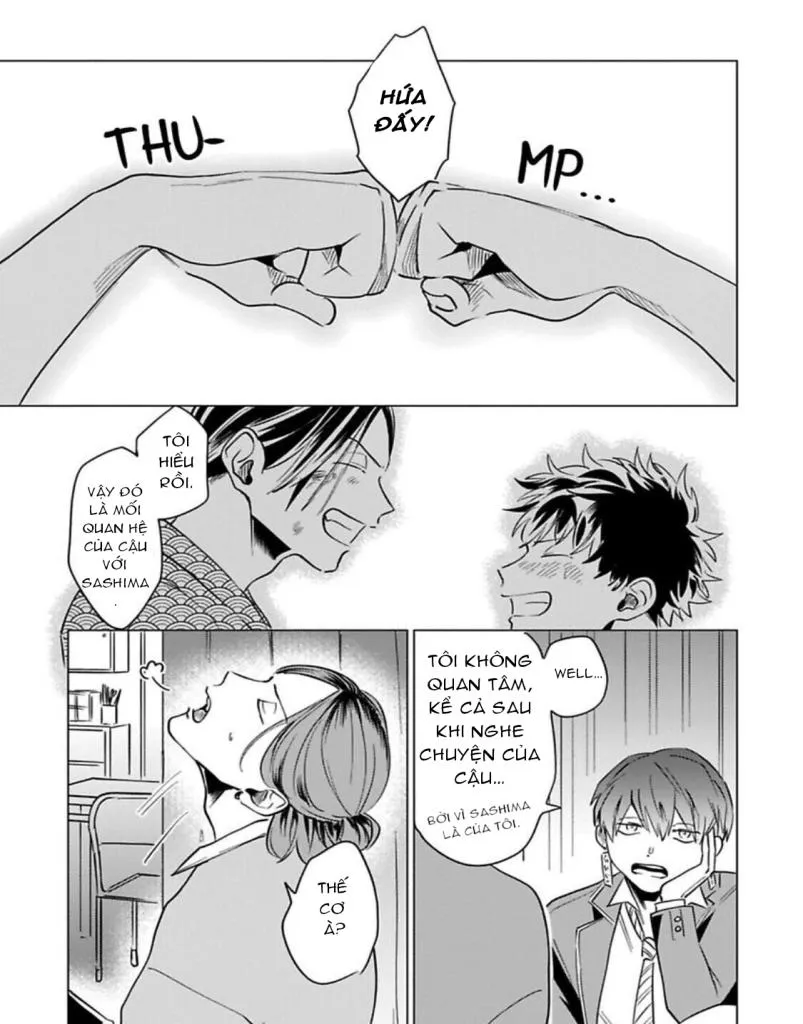 NGƯỜI CỨNG NHẤT TRƯỜNG LÀ OMEGA Á!? Chapter 2 Trang 30