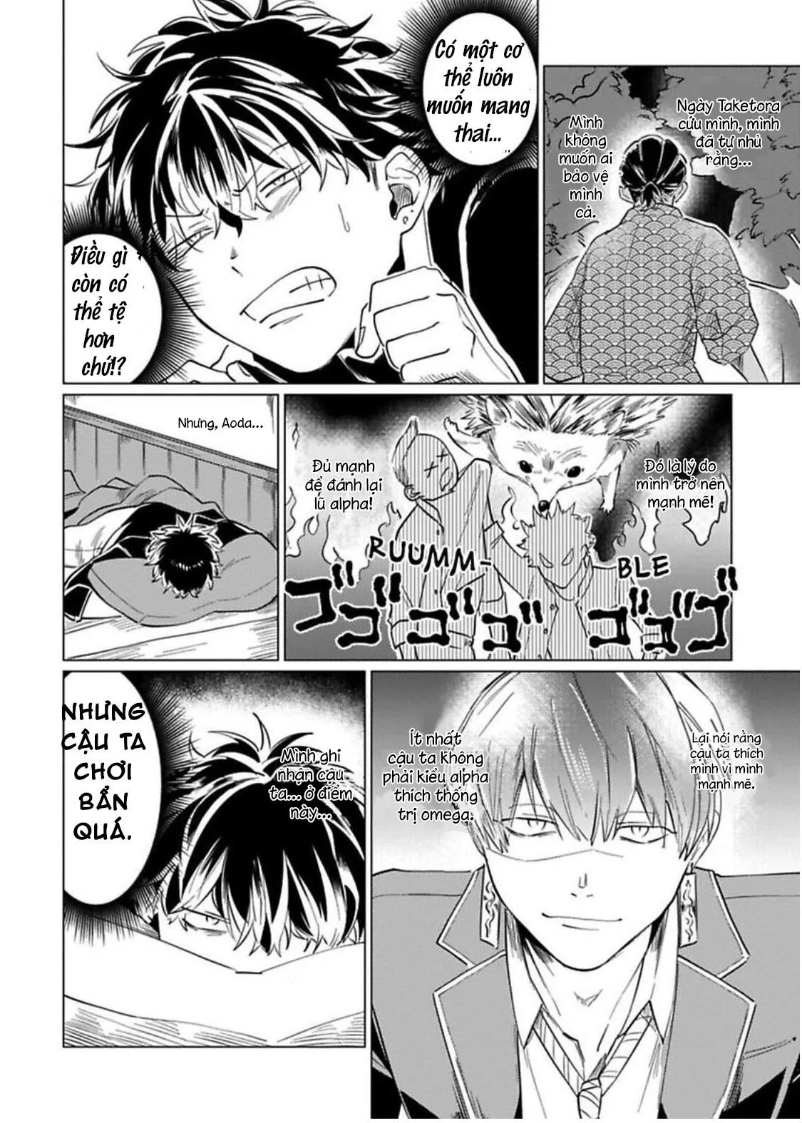 NGƯỜI CỨNG NHẤT TRƯỜNG LÀ OMEGA Á!? Chapter 3 Trang 6