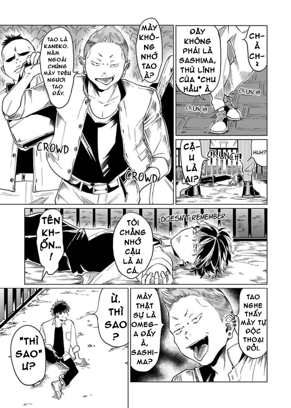 NGƯỜI CỨNG NHẤT TRƯỜNG LÀ OMEGA Á!? Chapter 3 Trang 17