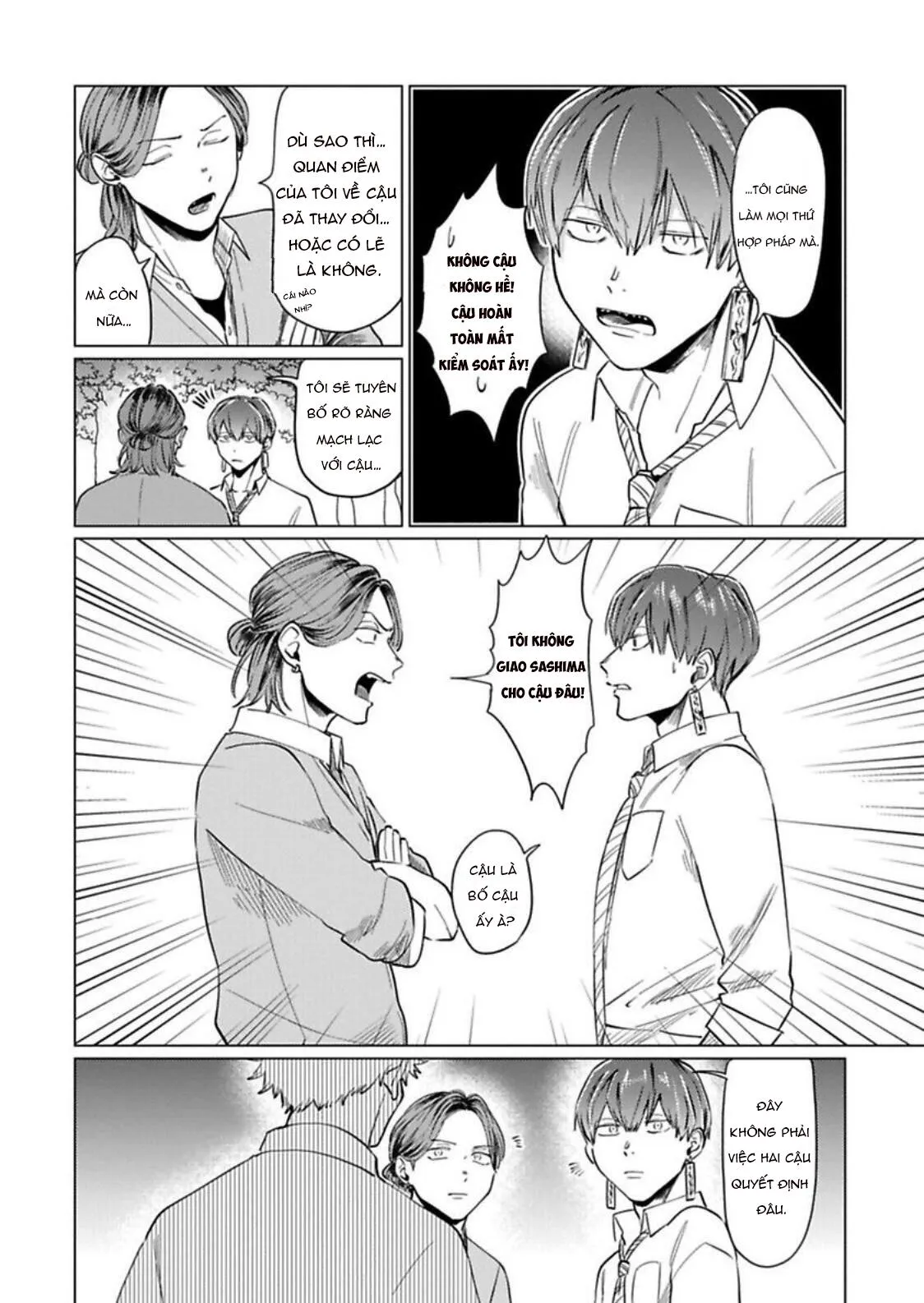 NGƯỜI CỨNG NHẤT TRƯỜNG LÀ OMEGA Á!? Chapter 4 Trang 4