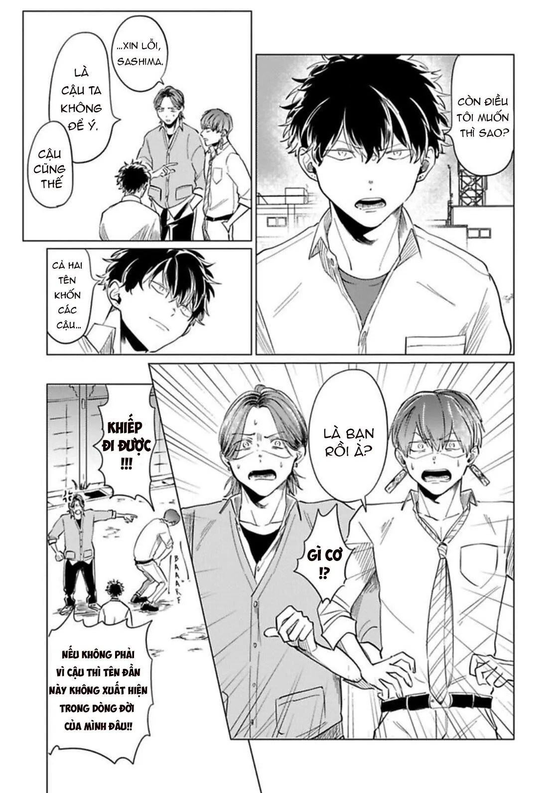 NGƯỜI CỨNG NHẤT TRƯỜNG LÀ OMEGA Á!? Chapter 4 Trang 5