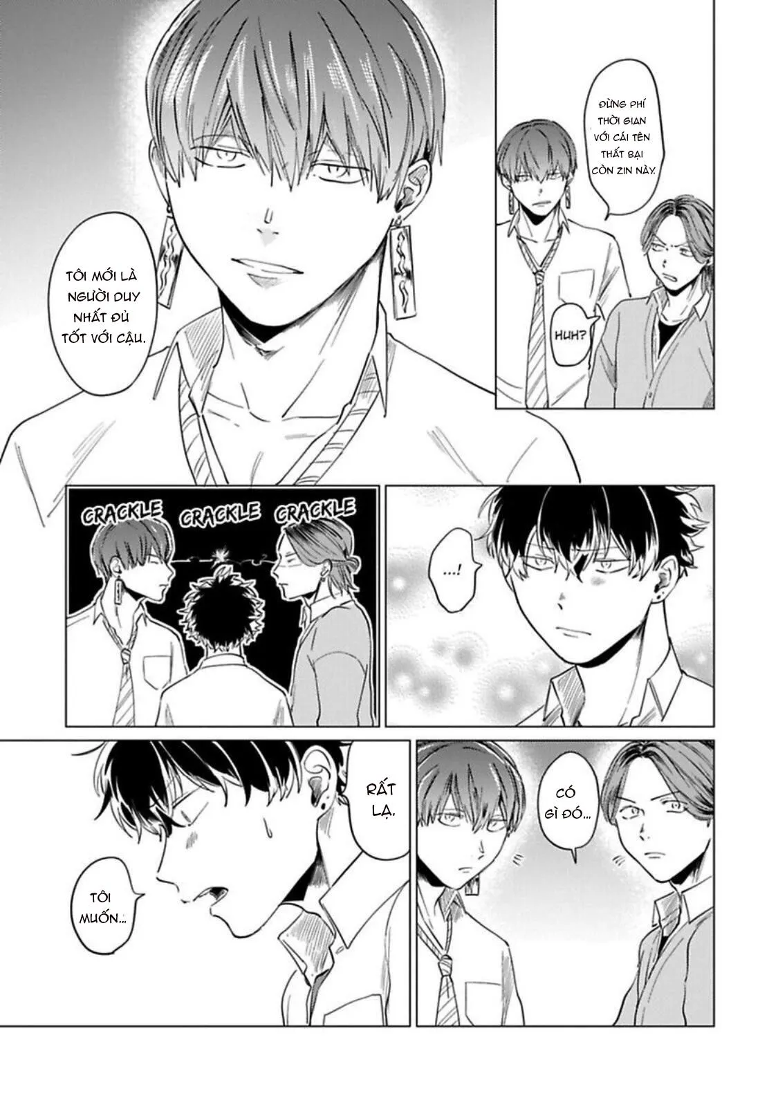 NGƯỜI CỨNG NHẤT TRƯỜNG LÀ OMEGA Á!? Chapter 4 Trang 7