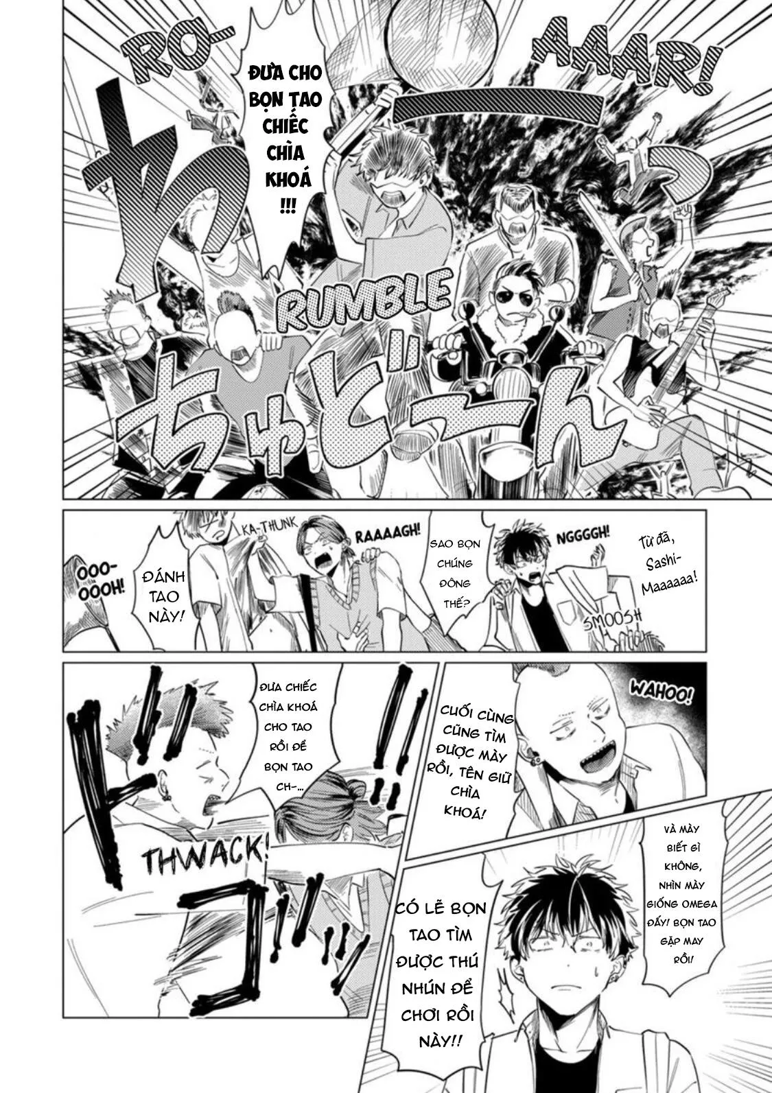 NGƯỜI CỨNG NHẤT TRƯỜNG LÀ OMEGA Á!? Chapter 5 Trang 10