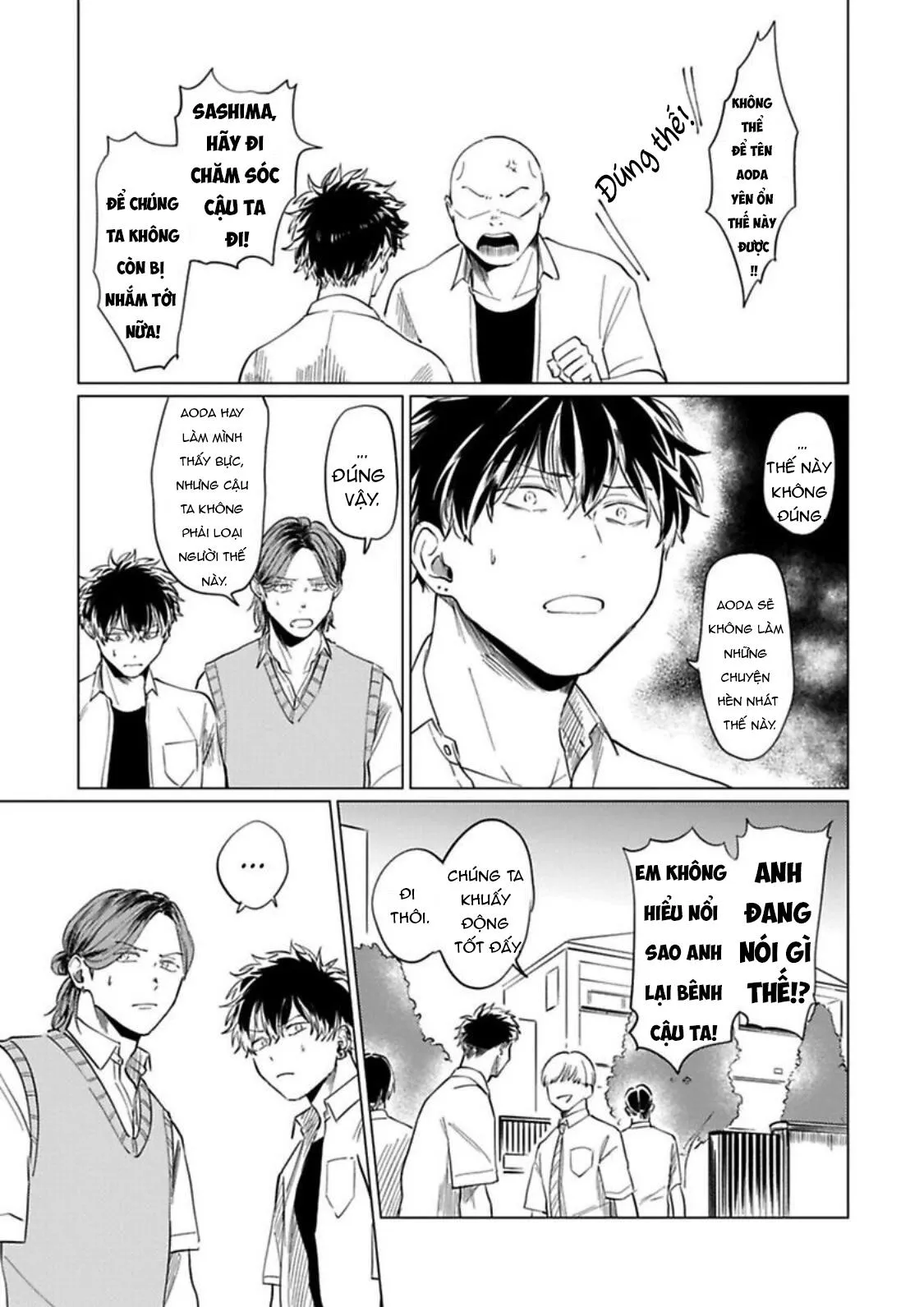 NGƯỜI CỨNG NHẤT TRƯỜNG LÀ OMEGA Á!? Chapter 5 Trang 13