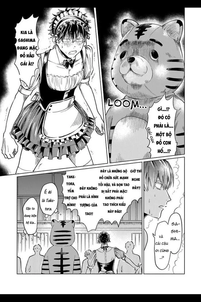 NGƯỜI CỨNG NHẤT TRƯỜNG LÀ OMEGA Á!? Chapter 6 Trang 8