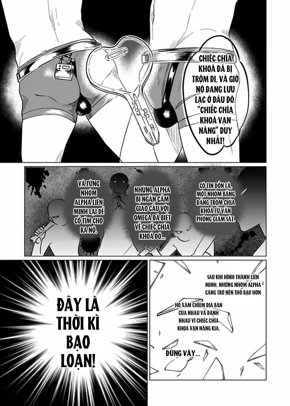 NGƯỜI CỨNG NHẤT TRƯỜNG LÀ OMEGA Á!? Chapter 1 Trang 5