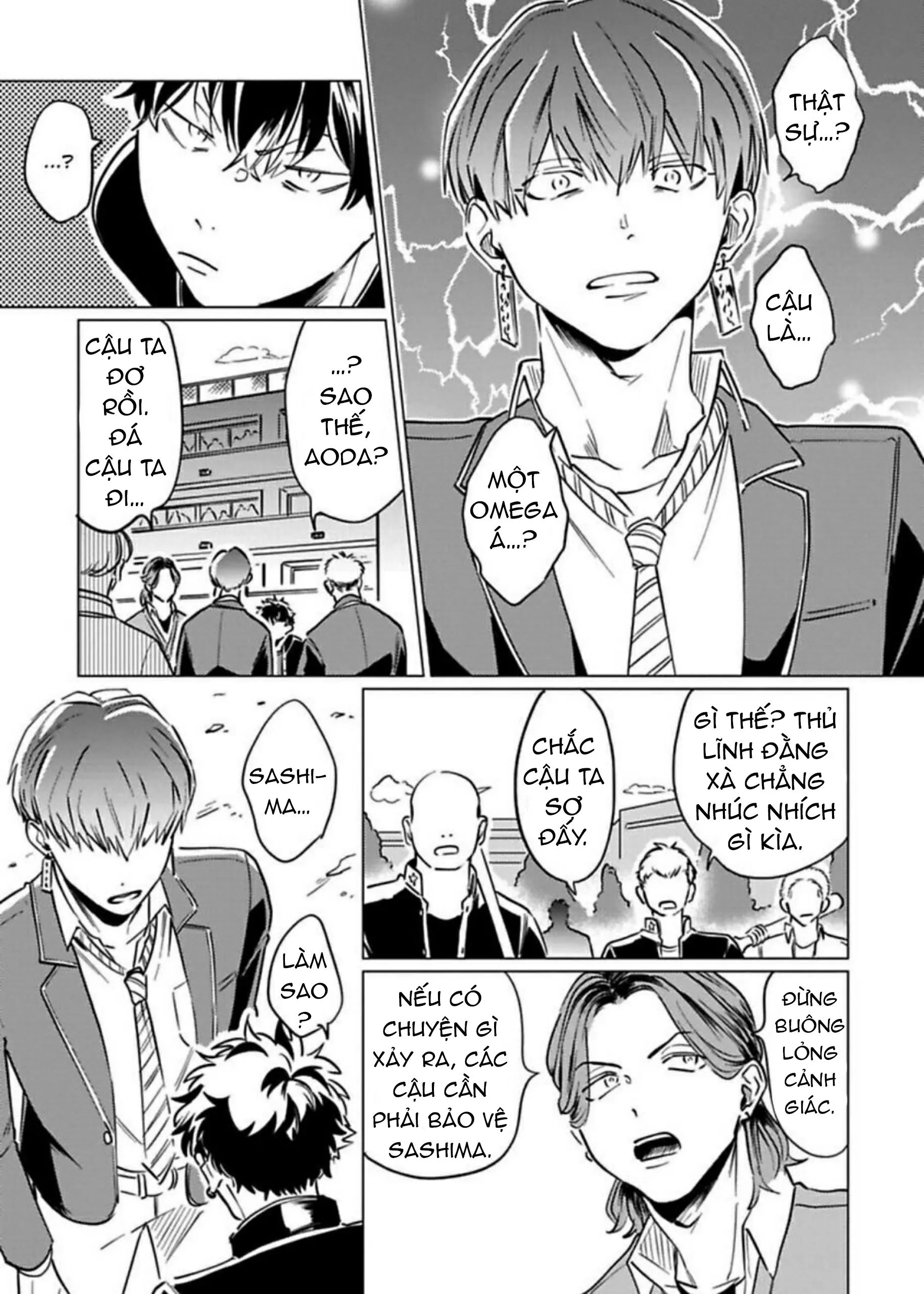 NGƯỜI CỨNG NHẤT TRƯỜNG LÀ OMEGA Á!? Chapter 1 Trang 13