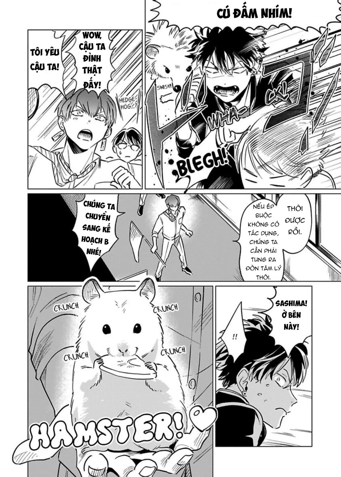 NGƯỜI CỨNG NHẤT TRƯỜNG LÀ OMEGA Á!? Chapter 1 Trang 20