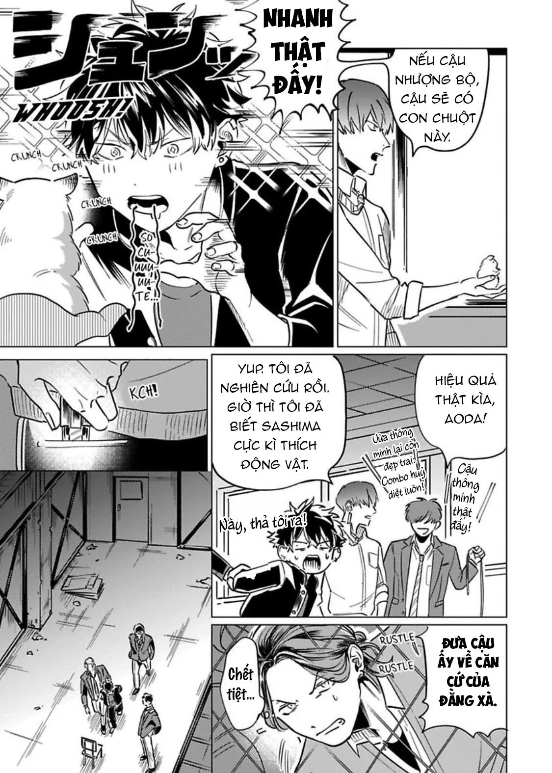 NGƯỜI CỨNG NHẤT TRƯỜNG LÀ OMEGA Á!? Chapter 1 Trang 21