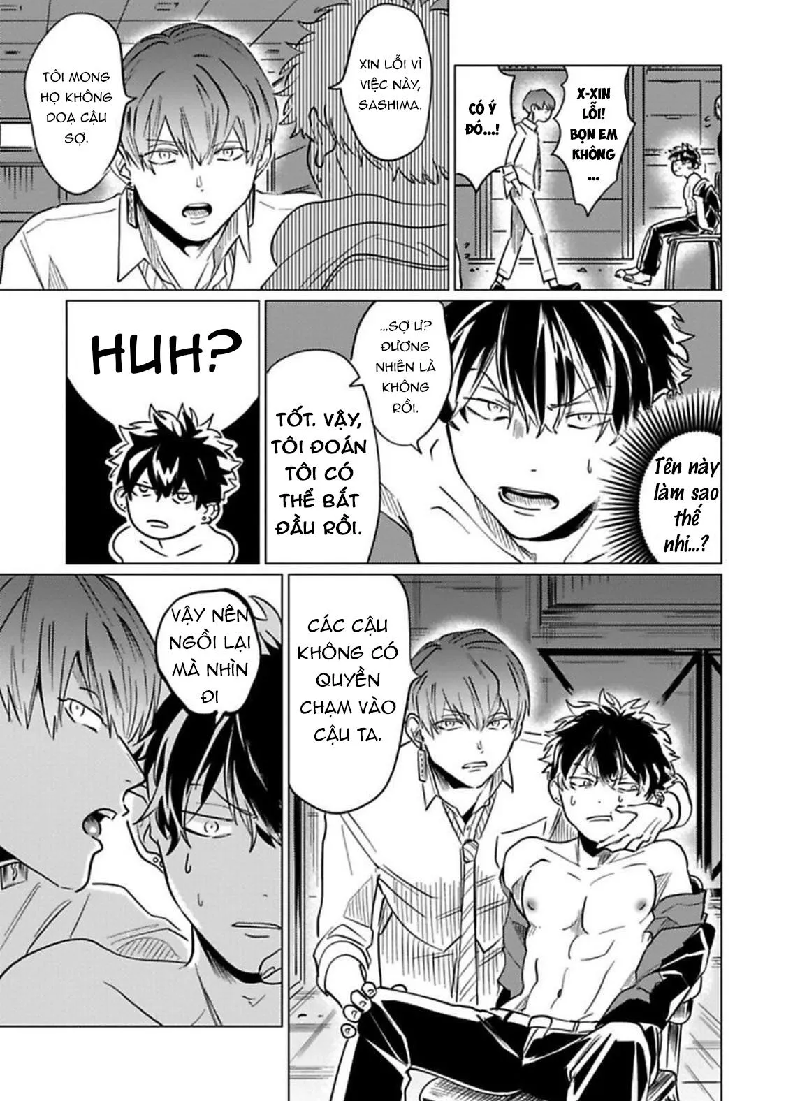 NGƯỜI CỨNG NHẤT TRƯỜNG LÀ OMEGA Á!? Chapter 1 Trang 25