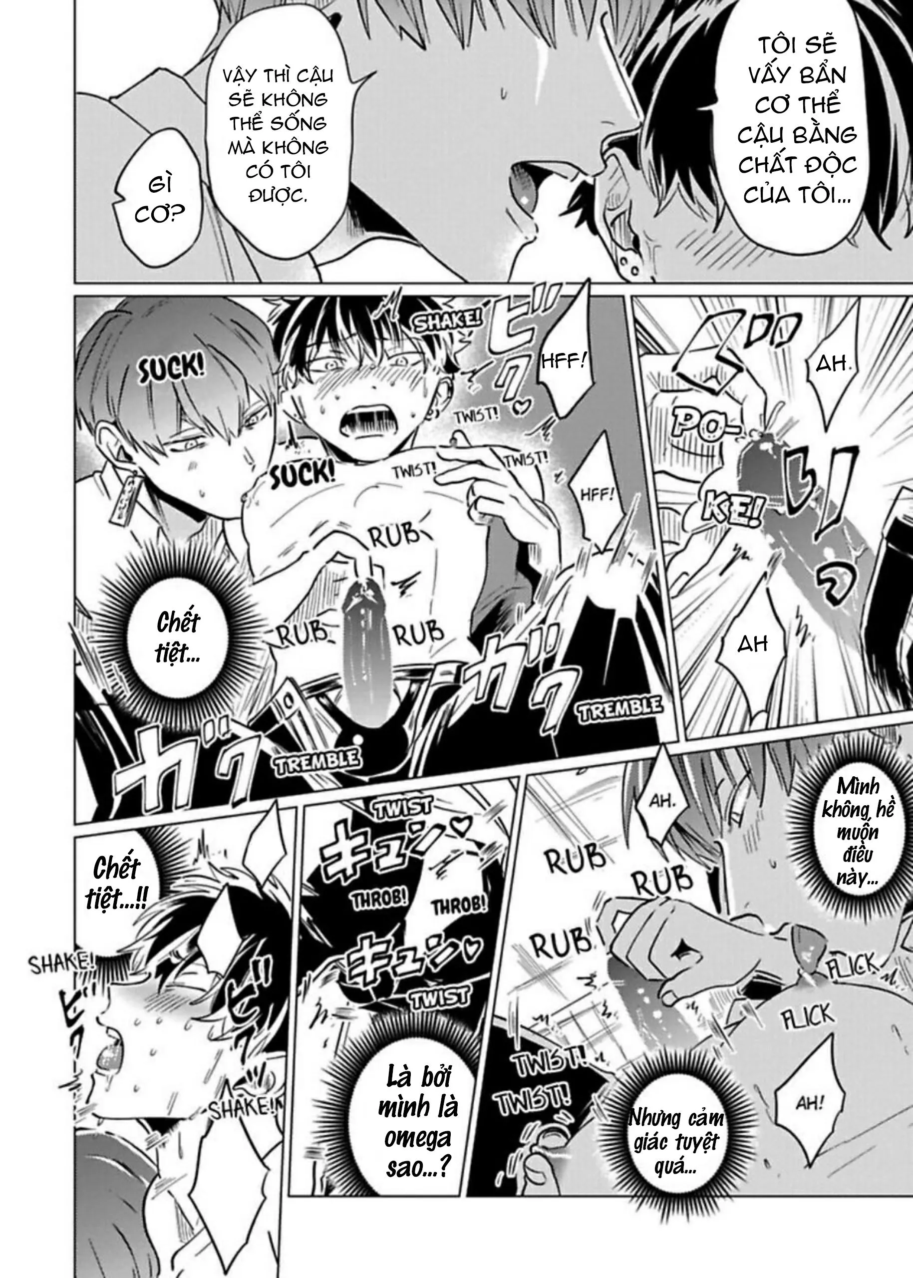 NGƯỜI CỨNG NHẤT TRƯỜNG LÀ OMEGA Á!? Chapter 1 Trang 28