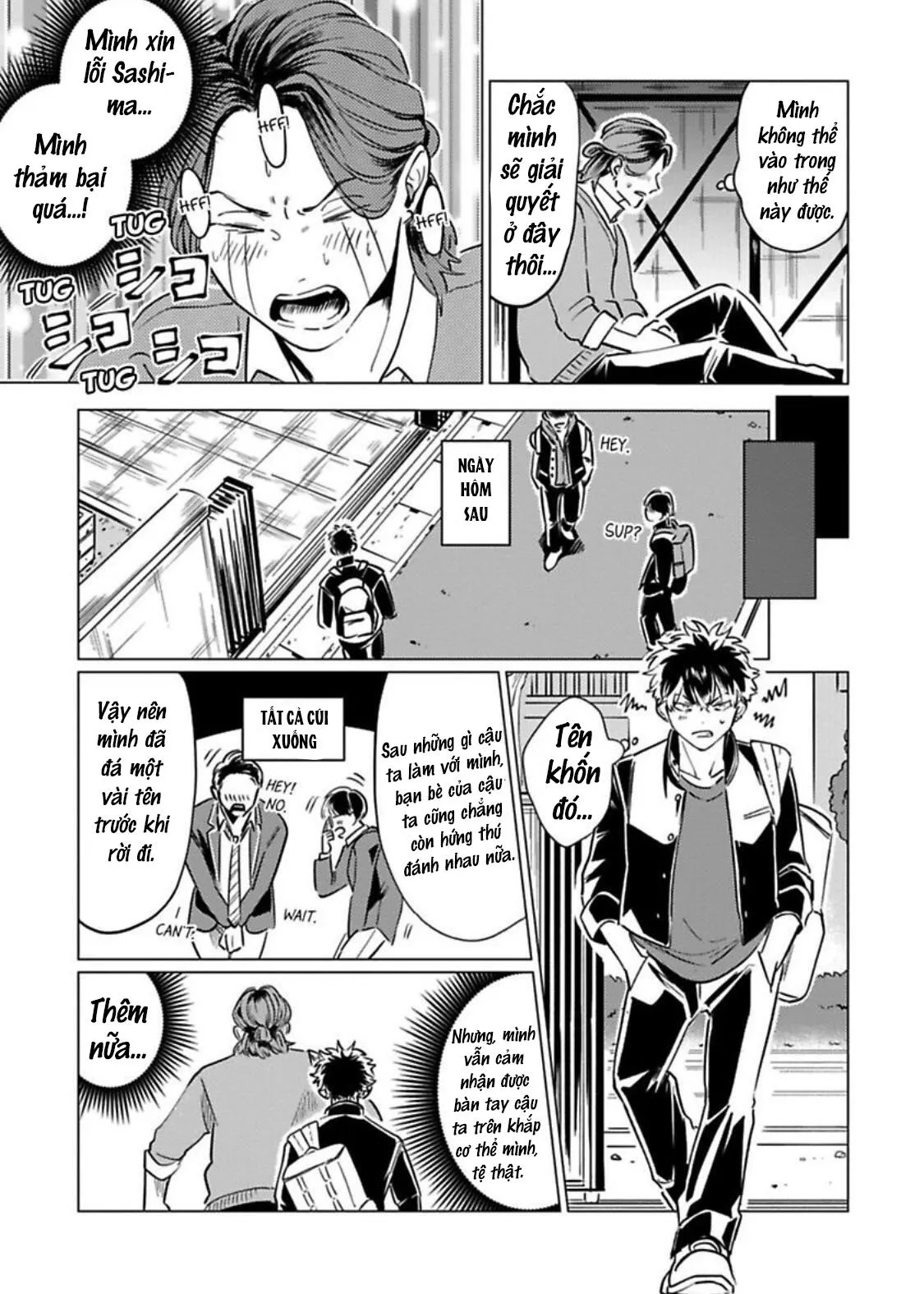 NGƯỜI CỨNG NHẤT TRƯỜNG LÀ OMEGA Á!? Chapter 1 Trang 31