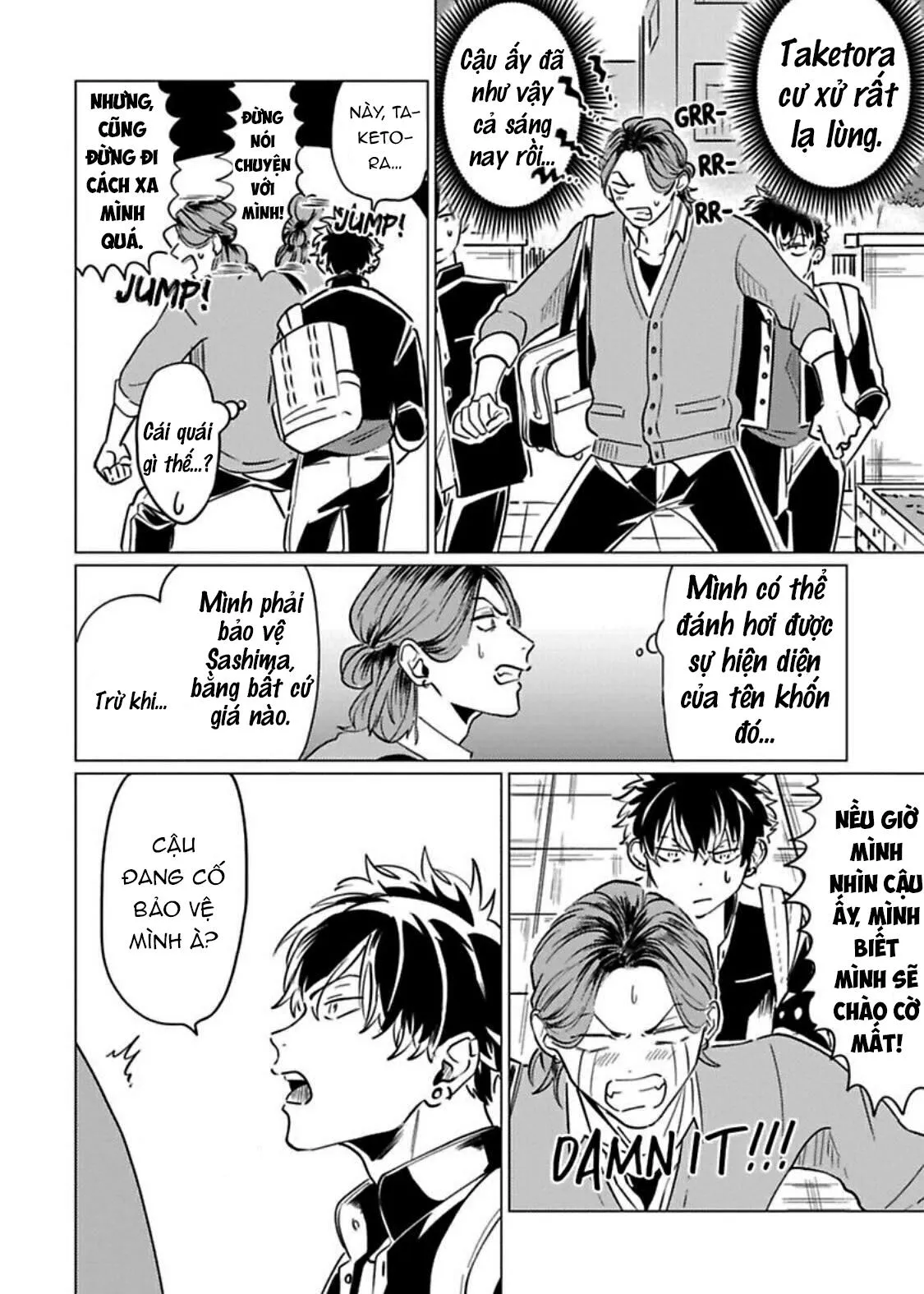 NGƯỜI CỨNG NHẤT TRƯỜNG LÀ OMEGA Á!? Chapter 1 Trang 32