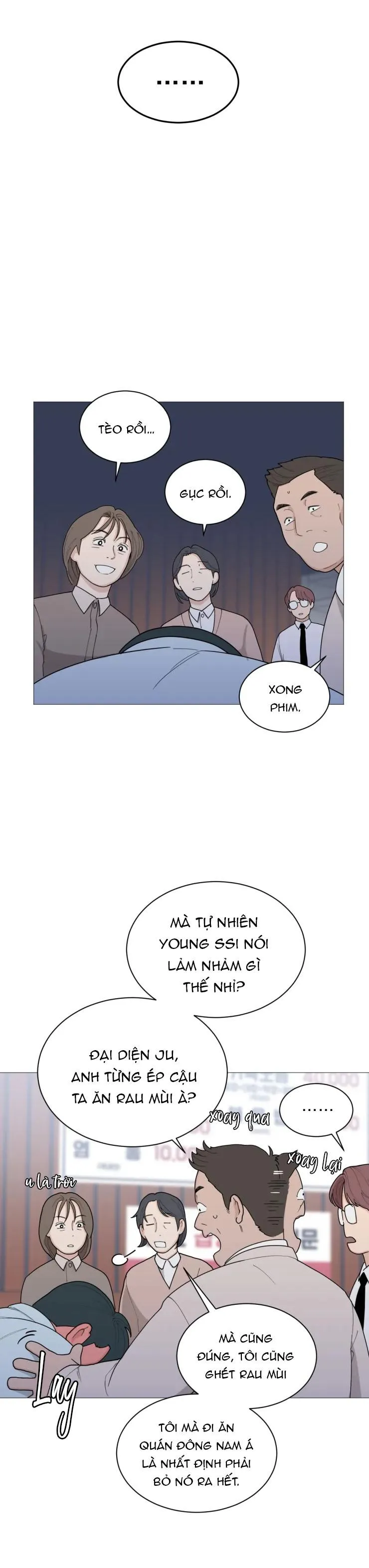 Người đại diện xấu xa và anh nhân viên mít ướt Chapter 1 Trang 5