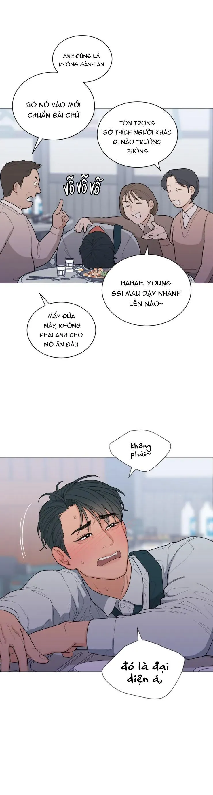 Người đại diện xấu xa và anh nhân viên mít ướt Chapter 1 Trang 6