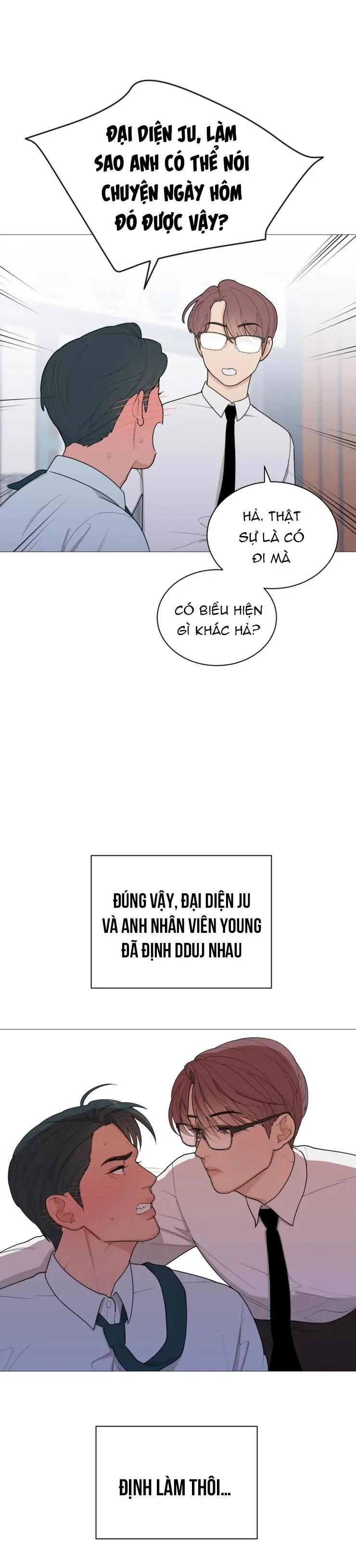 Người đại diện xấu xa và anh nhân viên mít ướt Chapter 1 Trang 15