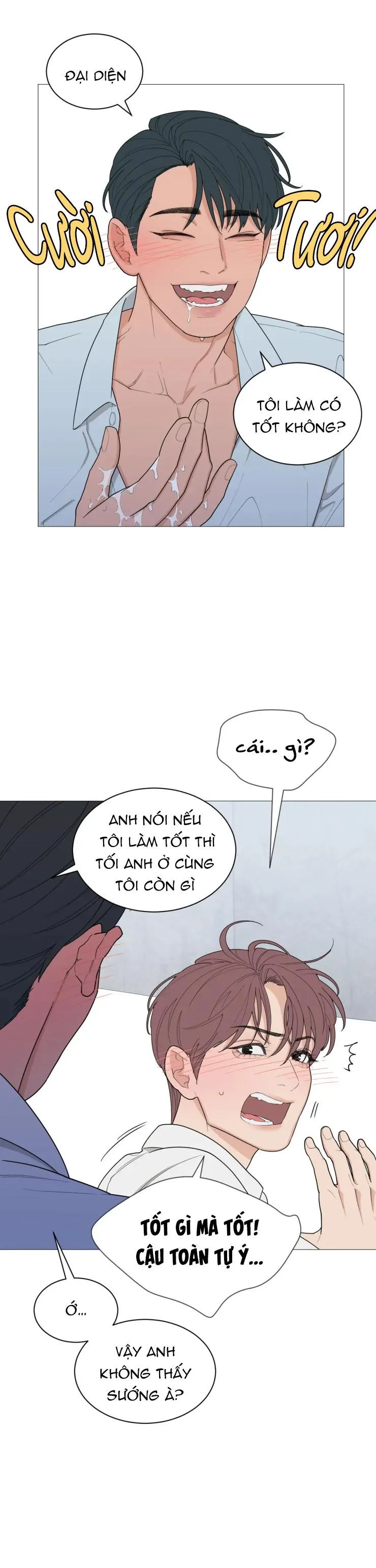 Người đại diện xấu xa và anh nhân viên mít ướt Chapter 2 Trang 14