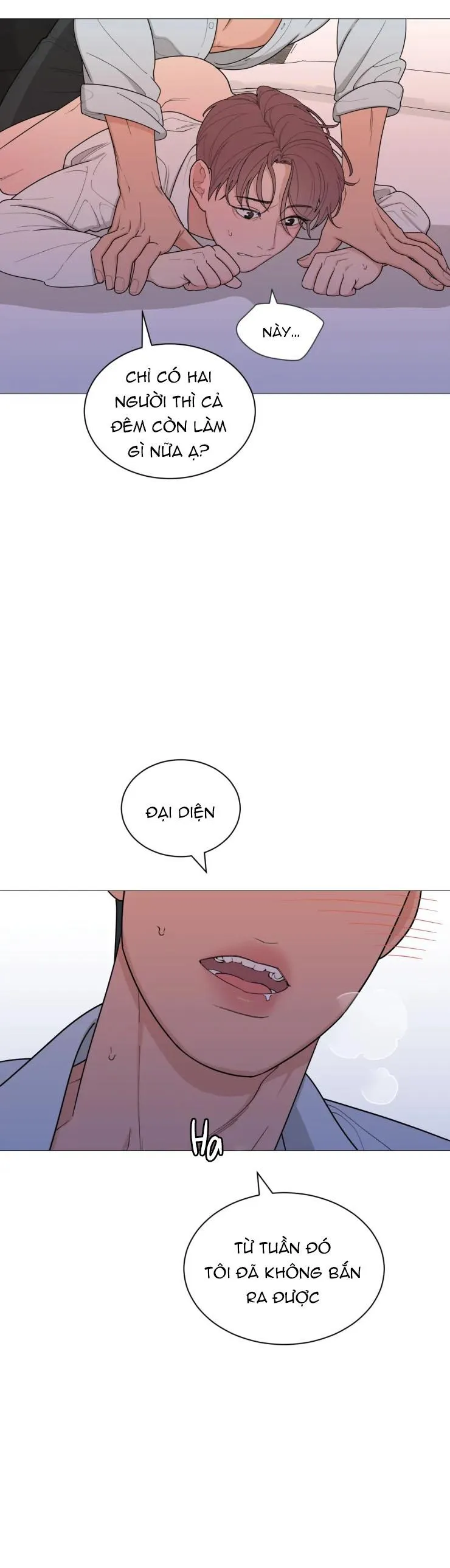 Người đại diện xấu xa và anh nhân viên mít ướt Chapter 2 Trang 17