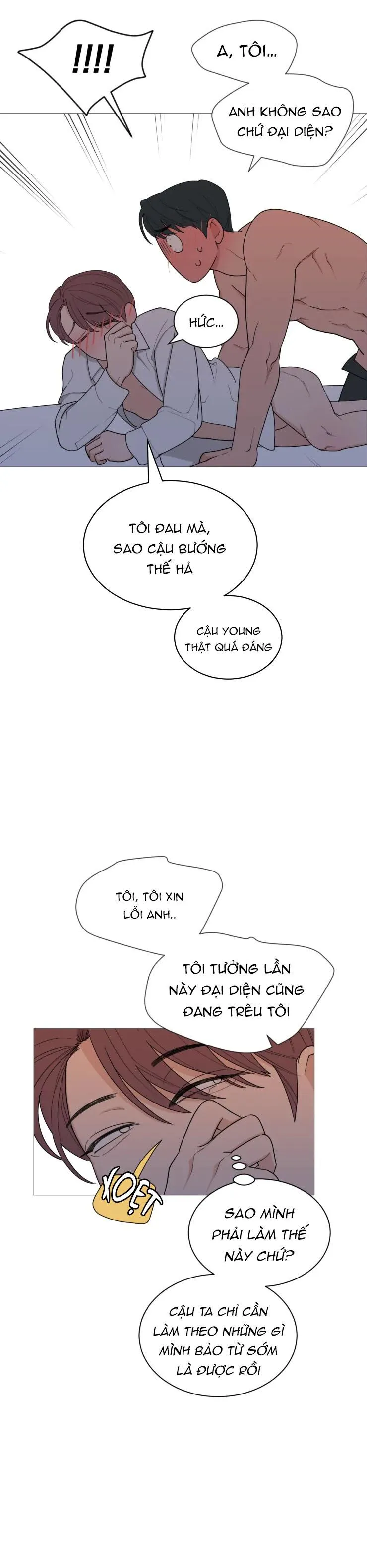 Người đại diện xấu xa và anh nhân viên mít ướt Chapter 2 Trang 26