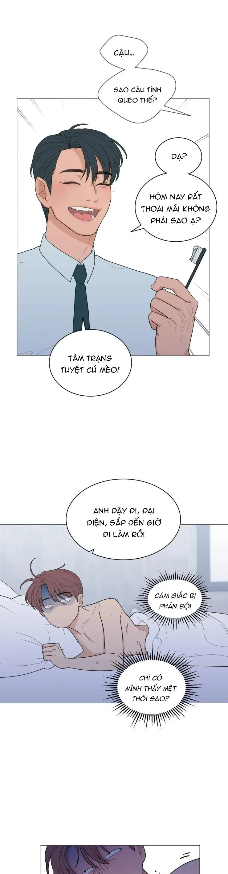 Người đại diện xấu xa và anh nhân viên mít ướt Chapter 3 Trang 31