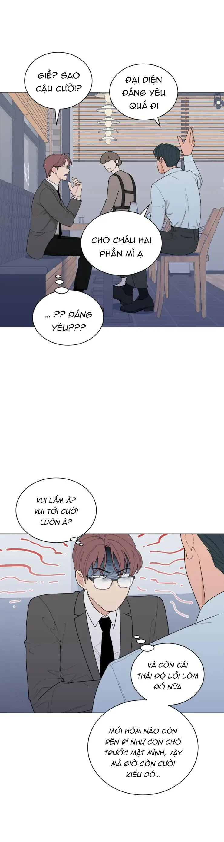 Người đại diện xấu xa và anh nhân viên mít ướt Chapter 3 Trang 36