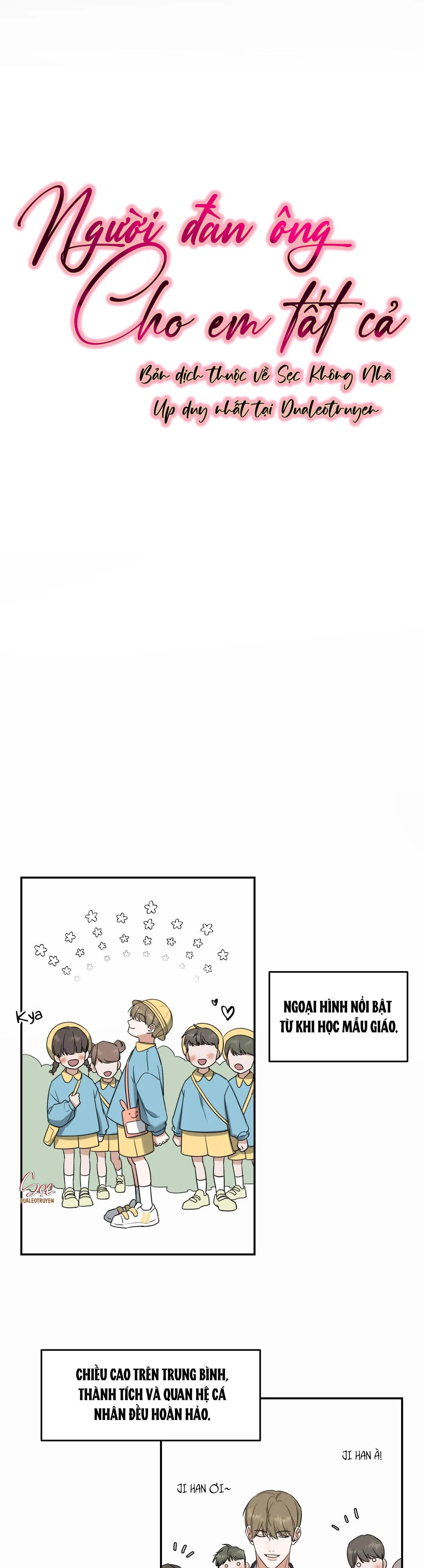 NGƯỜI ĐÀN ÔNG CHO EM TẤT CẢ Chapter 1 Trang 12