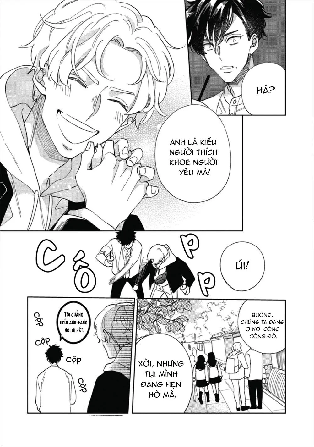 Người đứng bên cạnh bạn là bạn trai của tôi Chapter 3 Trang 11