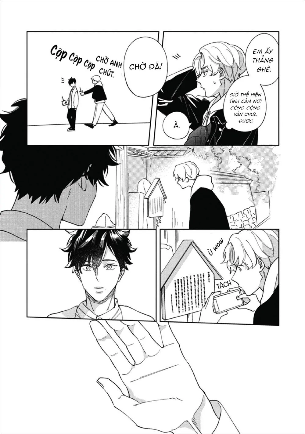 Người đứng bên cạnh bạn là bạn trai của tôi Chapter 3 Trang 12