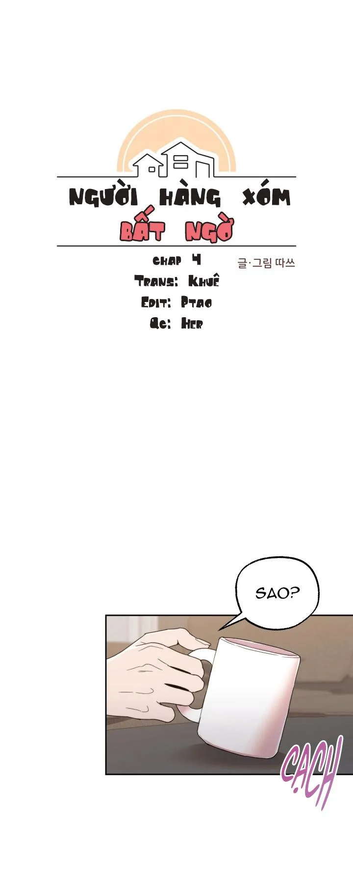 Người Hàng Xóm Bất Ngờ Chapter 4 Trang 15