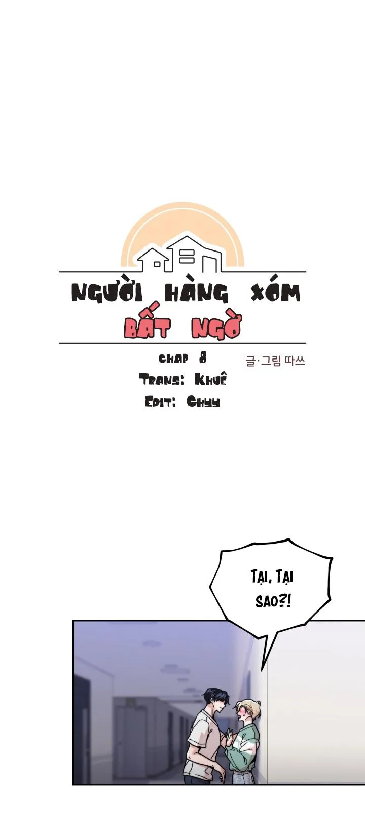 Người Hàng Xóm Bất Ngờ Chapter 8 Trang 10