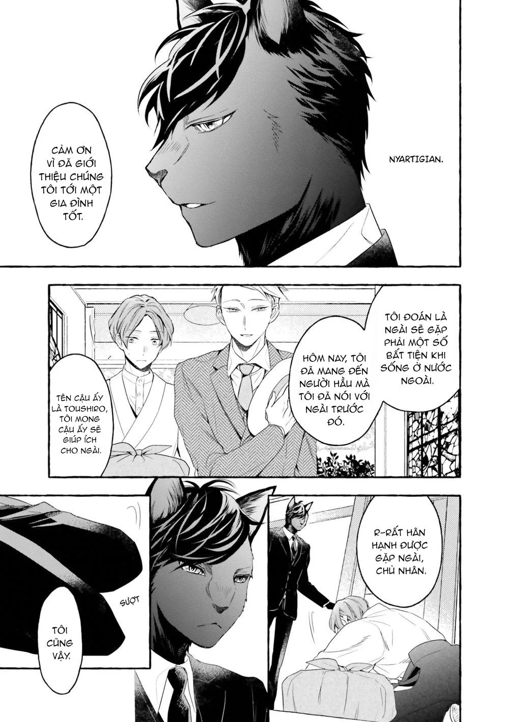 Người hầu của quý ông mèo Chapter 1 Trang 11