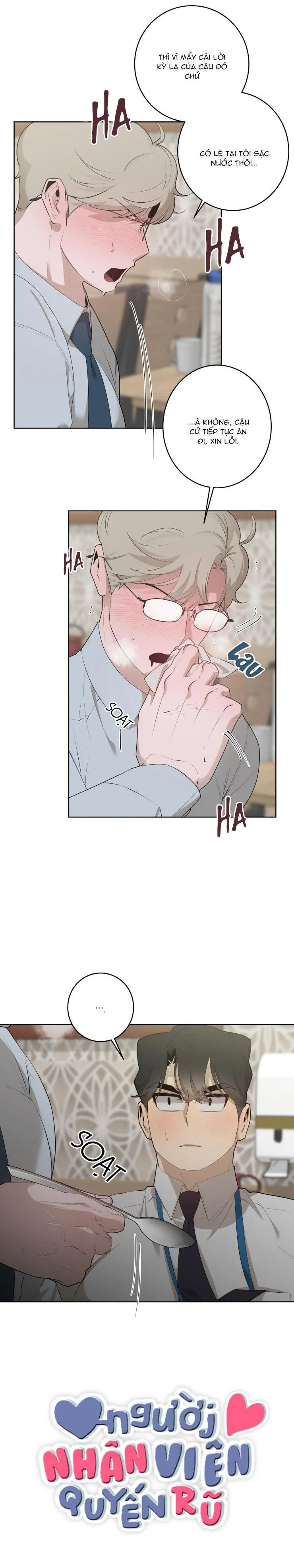 Người Nhân Viên Quyến Rũ Chapter 25 Trang 3
