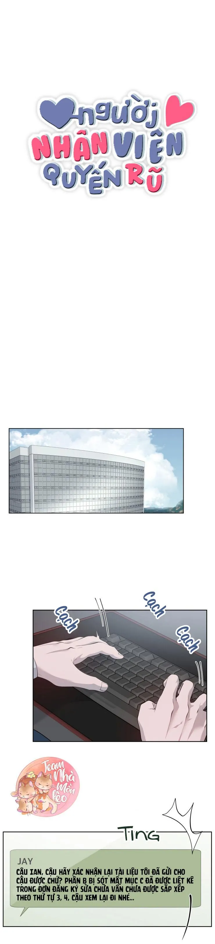 Người Nhân Viên Quyến Rũ Chapter 28 Trang 7