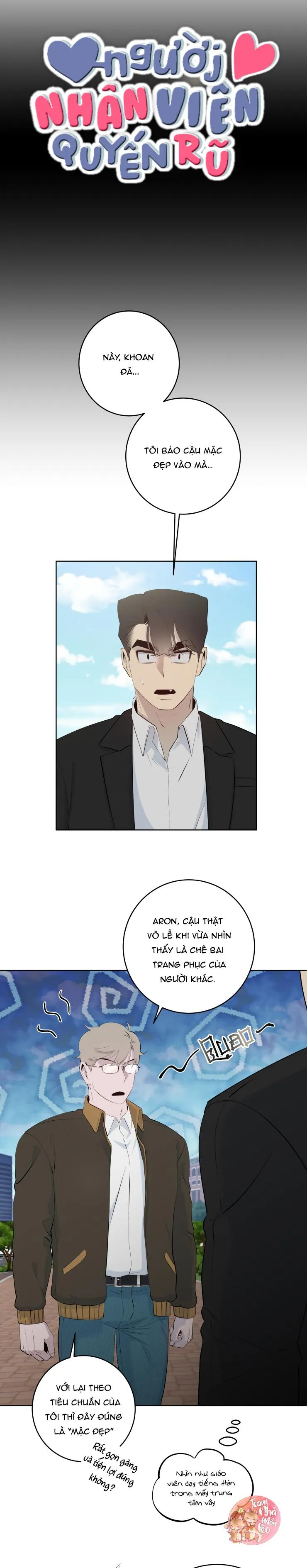 Người Nhân Viên Quyến Rũ Chapter 32 Trang 6