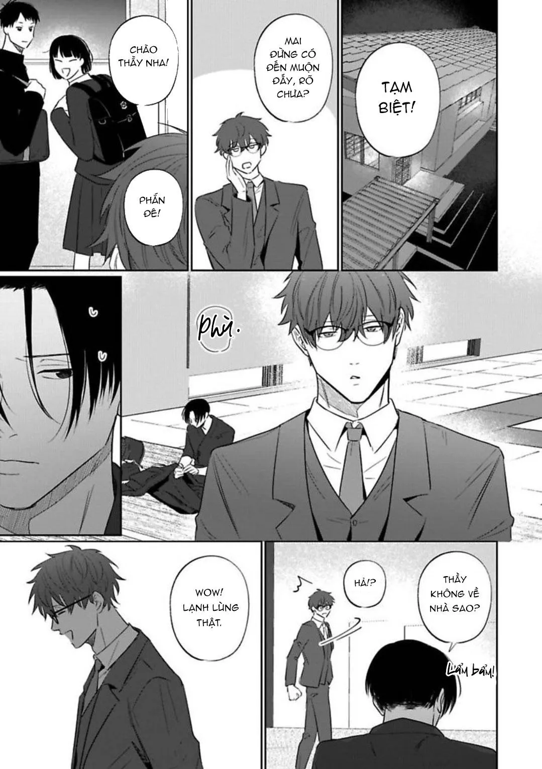 Người Thầy Đáng Yêu Của Tôi Chapter 3 Trang 12