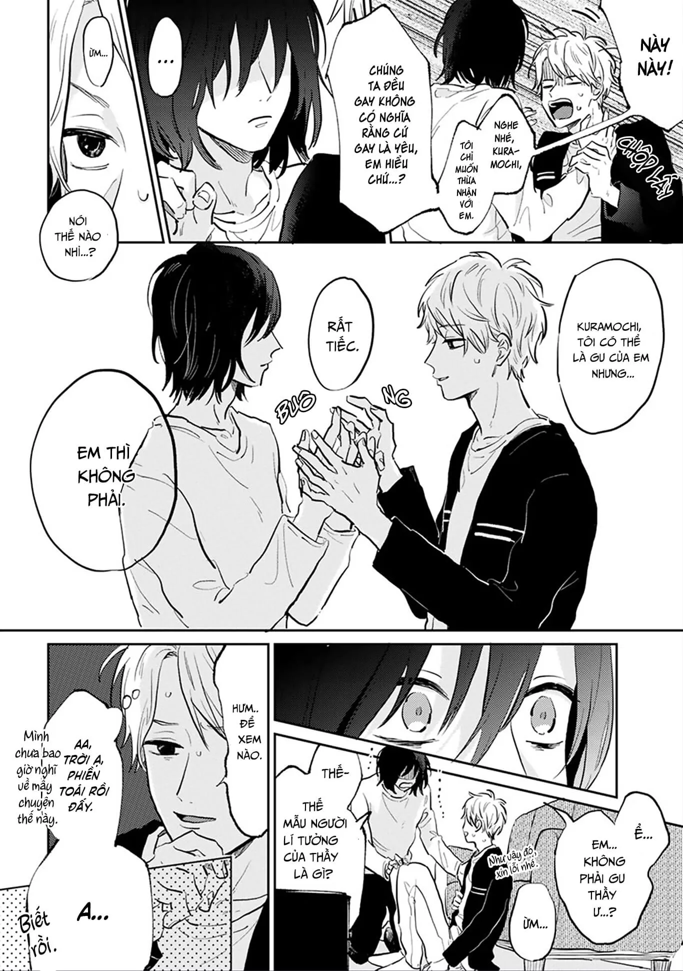 Người thầy dối trá và cậu bé chán sống Chapter 2 Trang 6