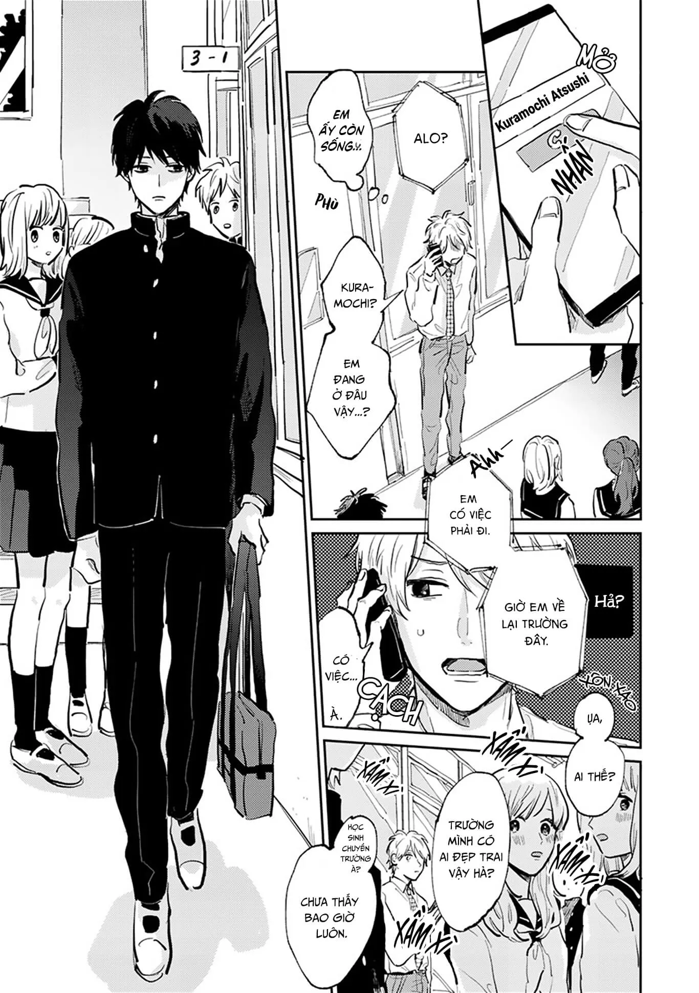 Người thầy dối trá và cậu bé chán sống Chapter 2 Trang 9