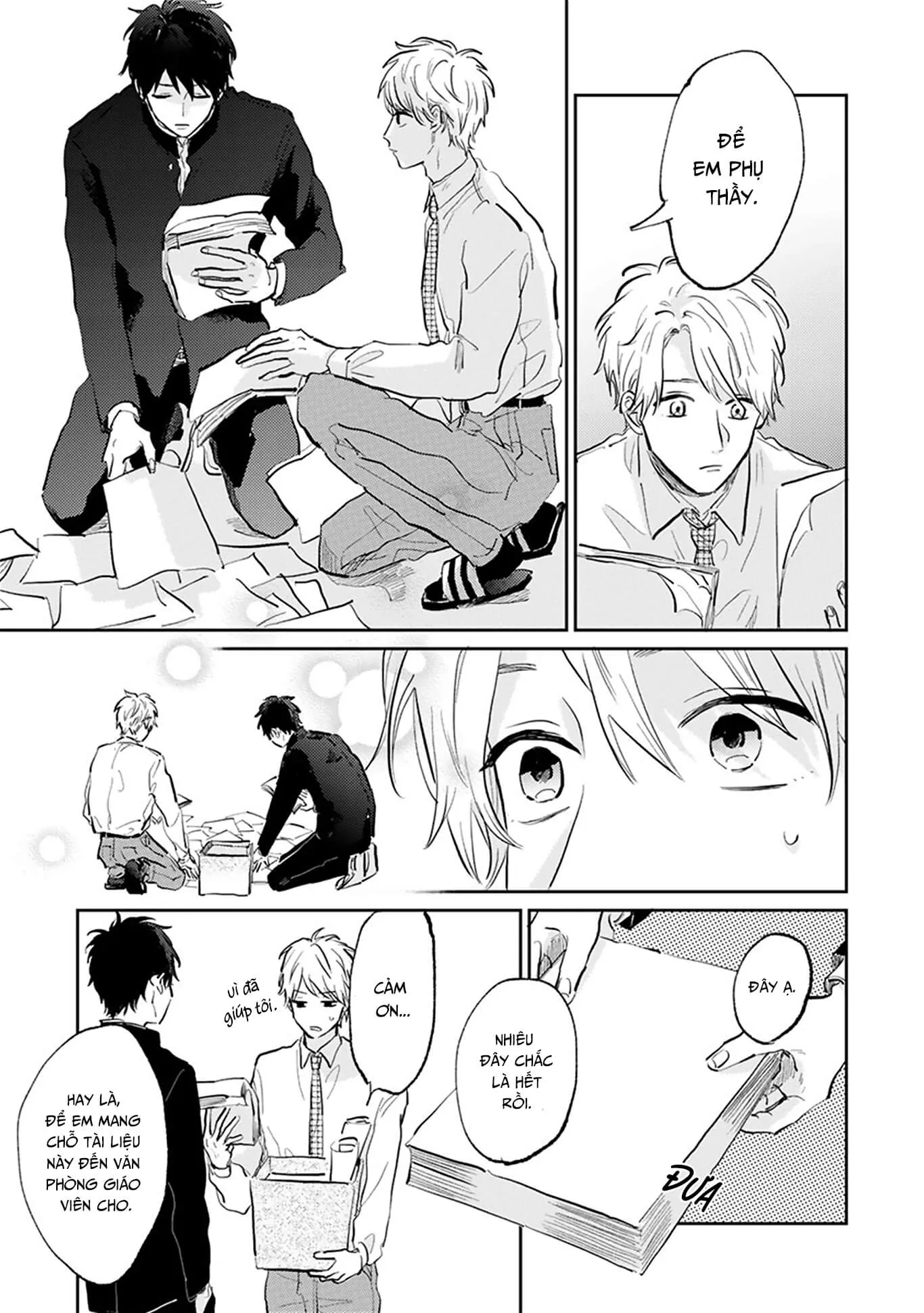Người thầy dối trá và cậu bé chán sống Chapter 2 Trang 15