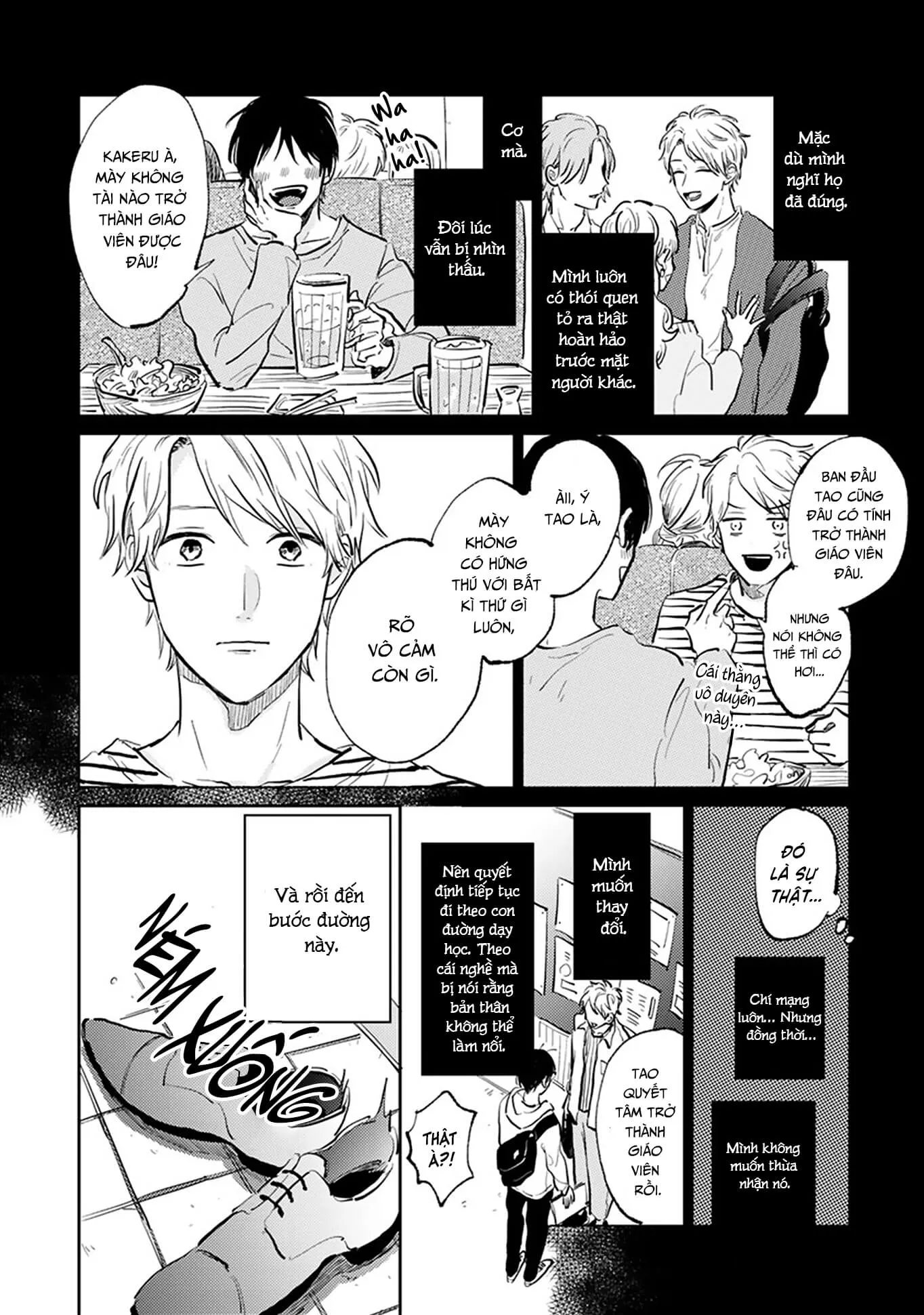 Người thầy dối trá và cậu bé chán sống Chapter 2 Trang 21