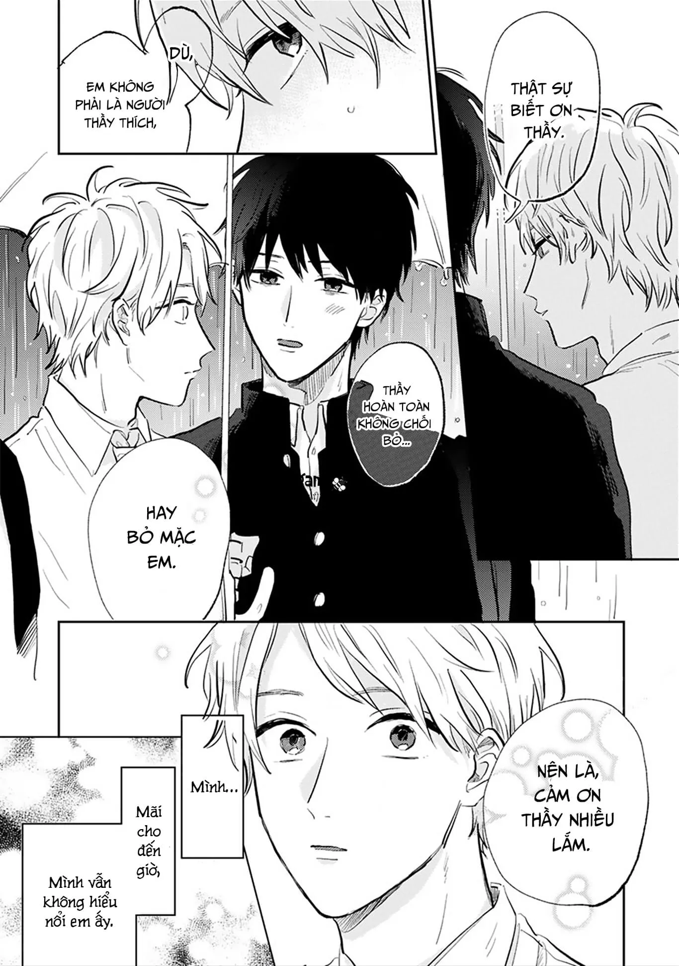 Người thầy dối trá và cậu bé chán sống Chapter 2 Trang 25