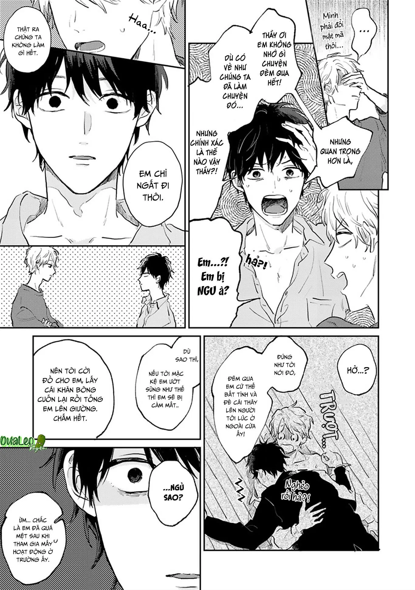 Người thầy dối trá và cậu bé chán sống Chapter 3 Trang 3