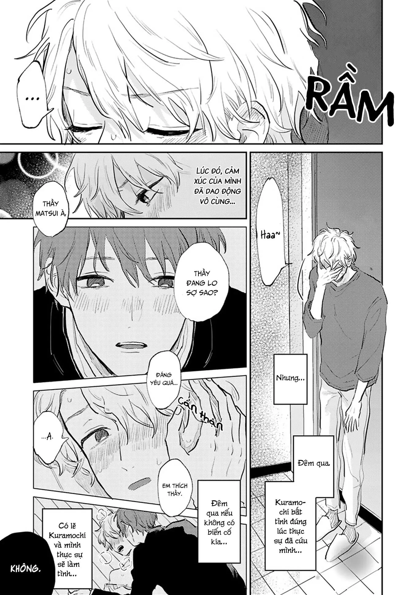 Người thầy dối trá và cậu bé chán sống Chapter 3 Trang 5