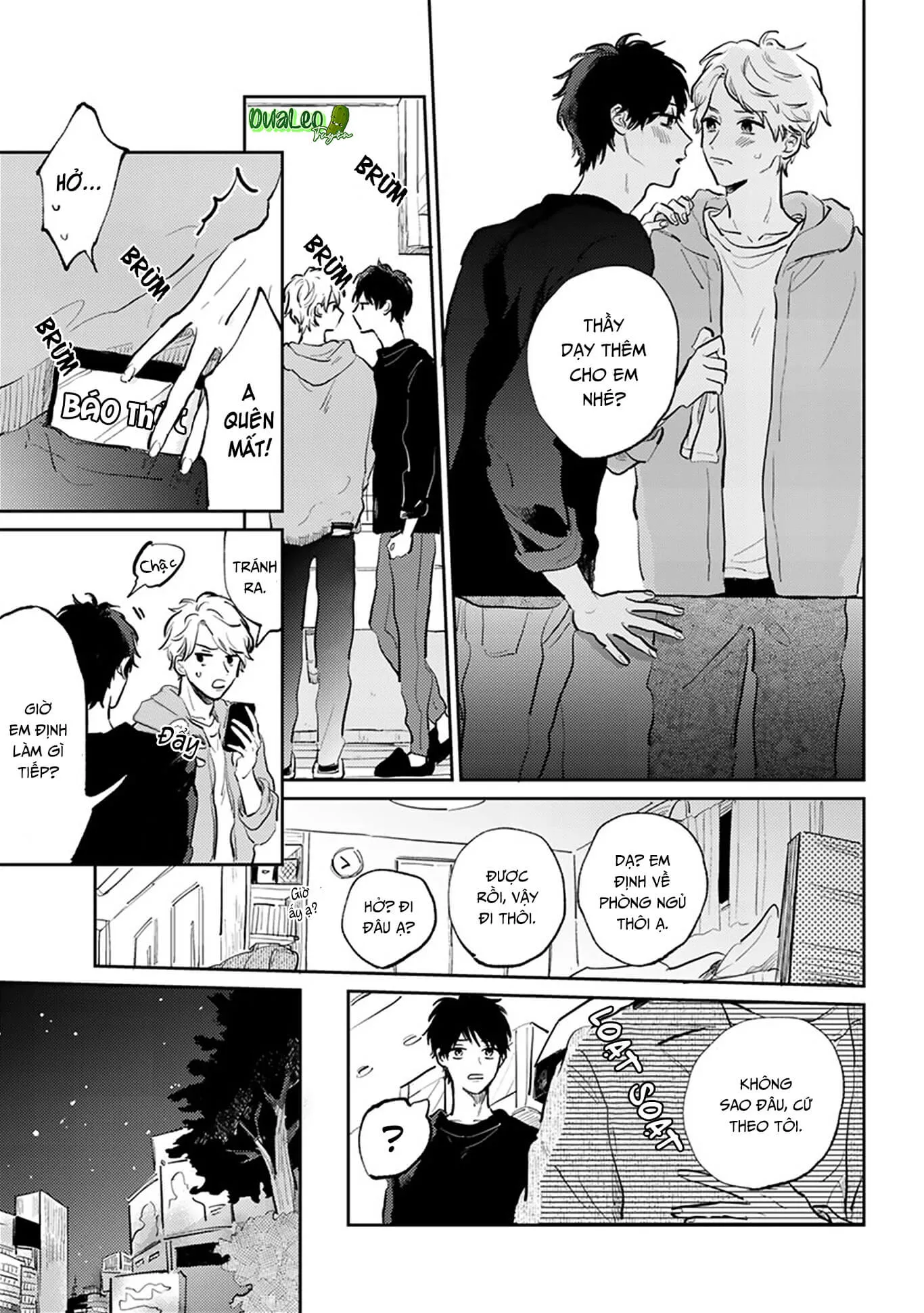 Người thầy dối trá và cậu bé chán sống Chapter 3 Trang 9