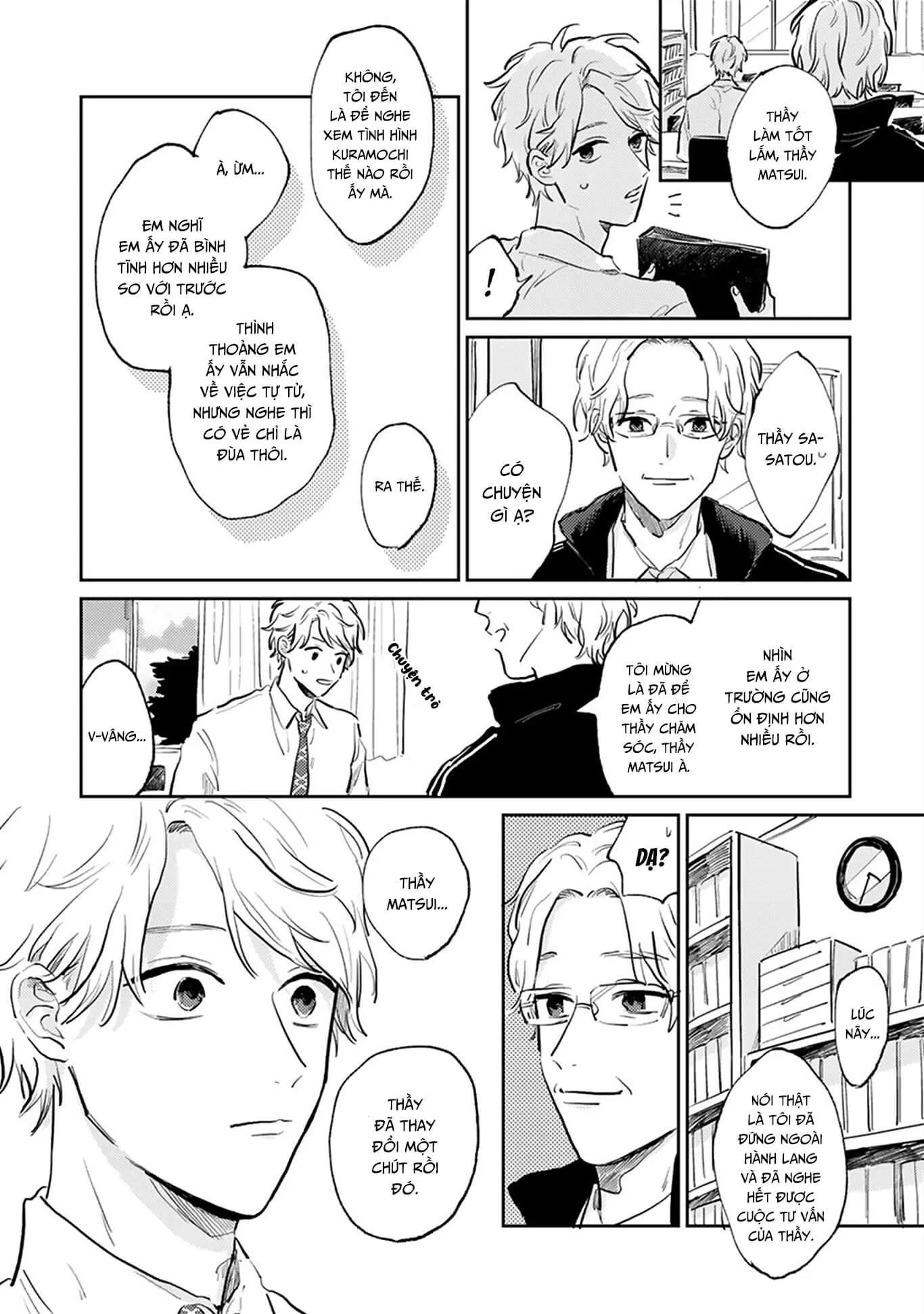 Người thầy dối trá và cậu bé chán sống Chapter 3 Trang 20