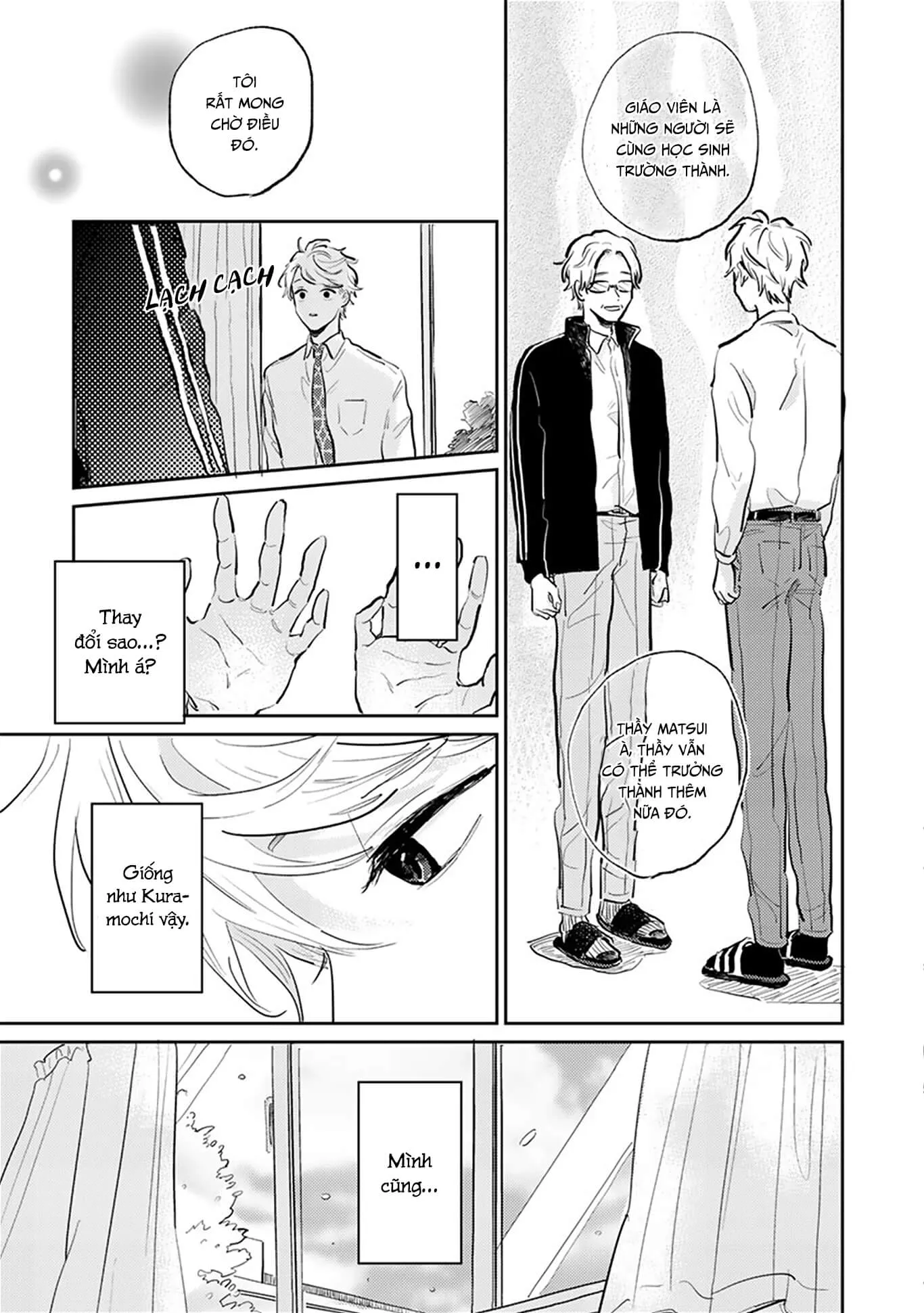 Người thầy dối trá và cậu bé chán sống Chapter 3 Trang 21